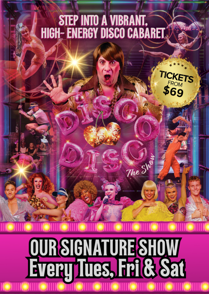 Disco Disco The Show Pink Flamingo Gold Coast